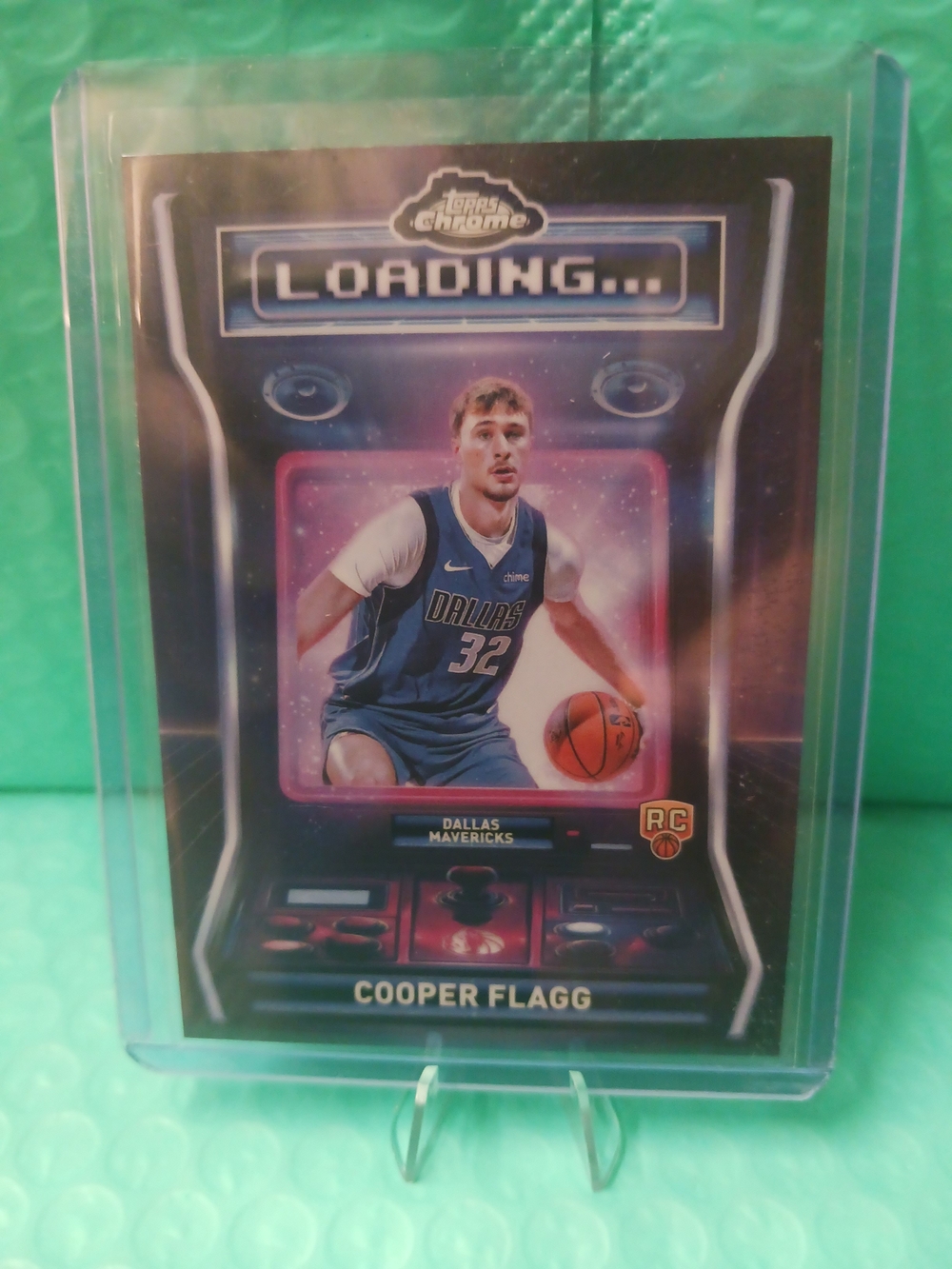 2025Topps CHROME Cooper Flagg Dallas  'LOADING REFRACTOR' RC Card